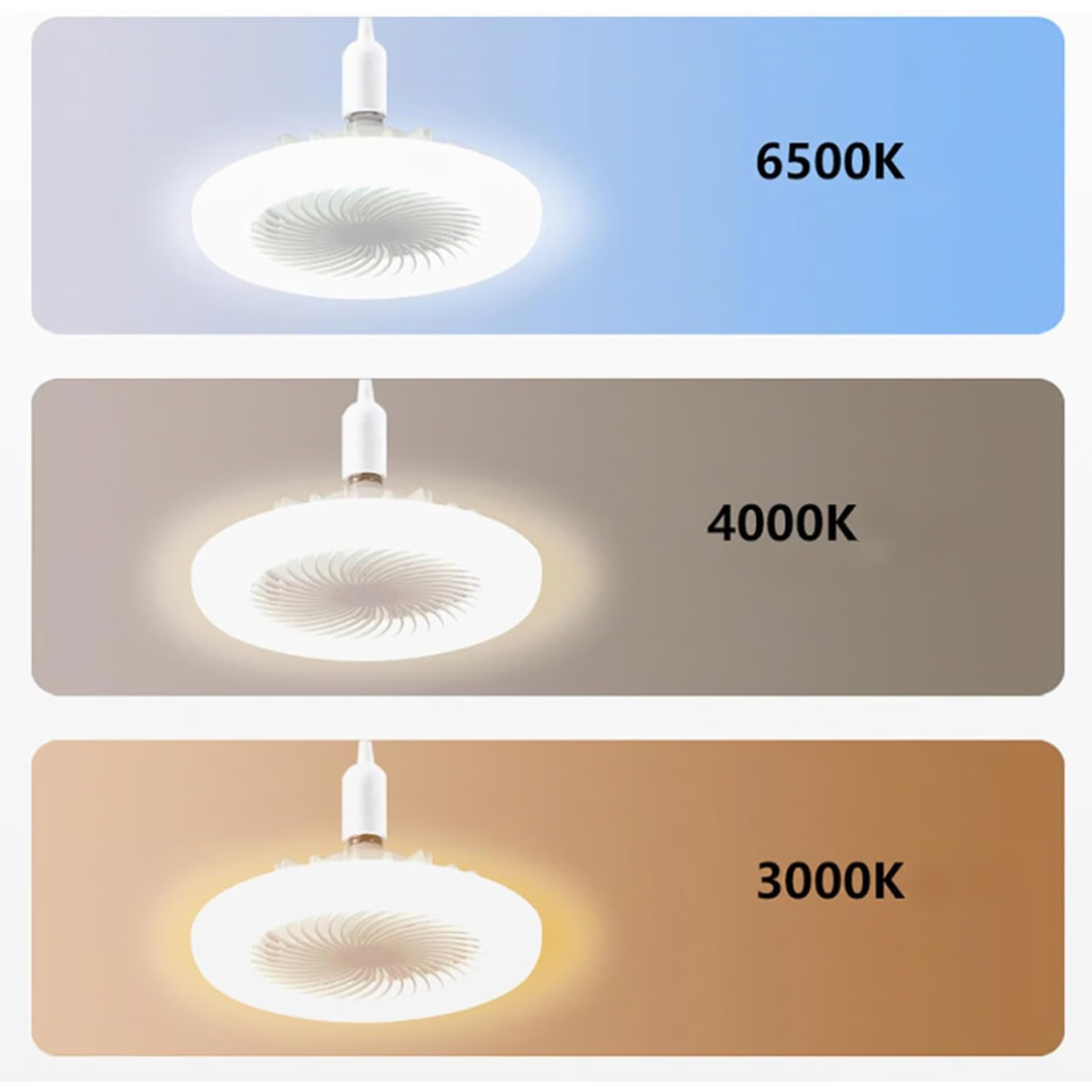 Miniatura 4 de Ventilador con luz y control FS-YT-R260